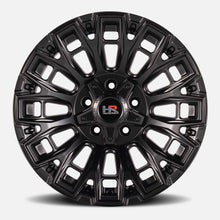 Load image into Gallery viewer, H110-179073001BB - Hardrock H110 17X9 5X127 1mm Satin Black - Hardrock Wheels Canada