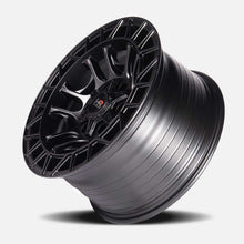 Load image into Gallery viewer, H111-179073112BB - Hardrock H111 17X9 5X127 -12mm Satin Black - Hardrock Wheels Canada