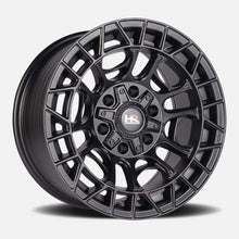 Load image into Gallery viewer, H111-179083001BB - Hardrock H111 17X9 6X139.7 1mm Satin Black - Hardrock Wheels Canada