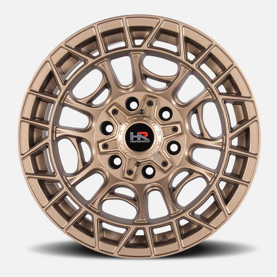 H111-179036001BR - Hardrock H111 17X9 6X135 1mm Satin Bronze - Hardrock Wheels Canada