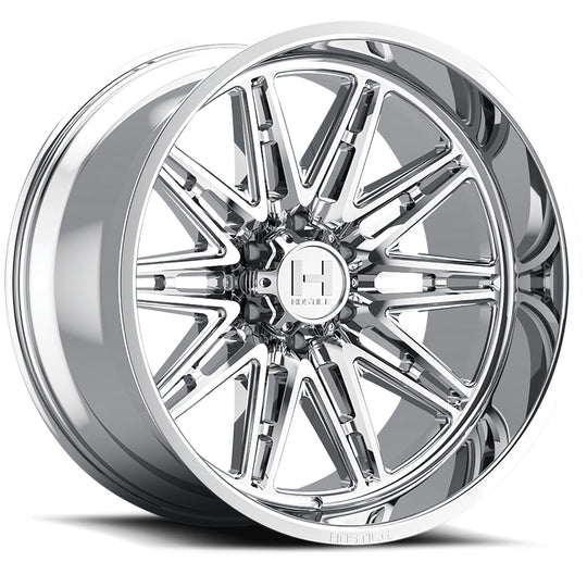 H126-2090655050C - Hostile Maniac 20X9 6X139.7 0mm Armor Plated Wheel - Hostile Wheels Canada
