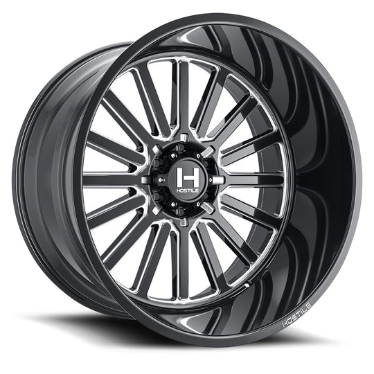 H127-2010655047B - Hostile Titan 20X10 6X139.7 -19mm Blade Cut Wheel - Hostile Wheels Canada