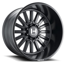 Charger l'image dans la galerie, H127-2414816545BB - Hostile Titan 24X14 8X165.1 -76mm Asphalt Wheel - Hostile Wheels Canada