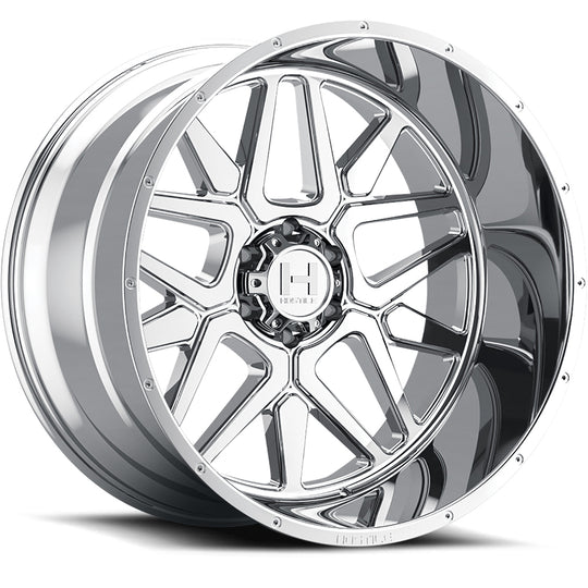 H128-2012515047C - Hostile Diablo 20X12 5X150 -44mm Armor Plated Wheel - Hostile Wheels Canada