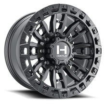 Load image into Gallery viewer, H130-1890818055A - Hostile Crandon 18X9 8X180 12mm Asphalt Wheel - Hostile Wheels Canada