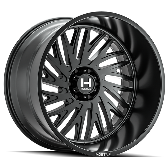 H131-2010515047BB - Hostile Syclone 20X10 5X150 -19mm Asphalt Wheel - Hostile Wheels Canada