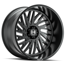 Load image into Gallery viewer, H131-2012816547BB - Hostile Syclone 20X12 8X165.1 -44mm Asphalt Wheel - Hostile Wheels Canada