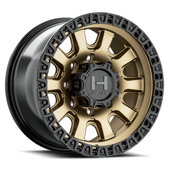 H138-1890613555Z - Hostile Desert Crawler 18X9 6X135 12mm Bronze - Hostile Desert Wheels Canada