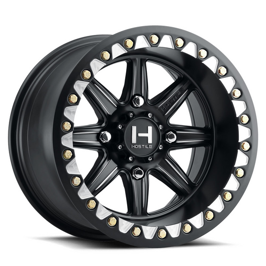 H309-1570411044M - Hostile UTV Alpha 15X7 4X110 13mm Blade Cut Wheel - Hostile UTV Wheels Canada