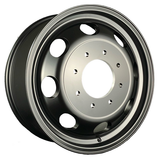 H410-20828165+115BB - Hostile Dually Inner 20X8.25 8X165 115mm Asphalt - Hostile Dually Wheels Canada