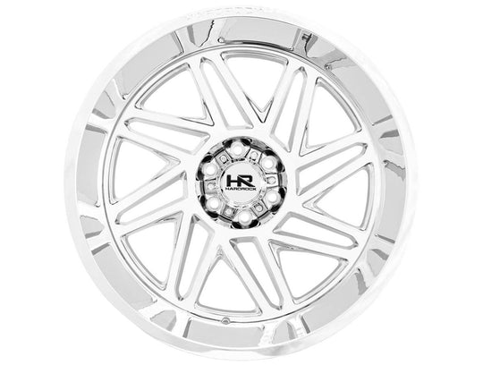 H501-241473176C - Hardrock Bones XPosed 24X14 5X127 -76mm Chrome - Hardrock Wheels Canada