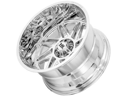 H501-201073119C - Hardrock Bones XPosed 20X10 5X127 -19mm Chrome - Hardrock Wheels Canada