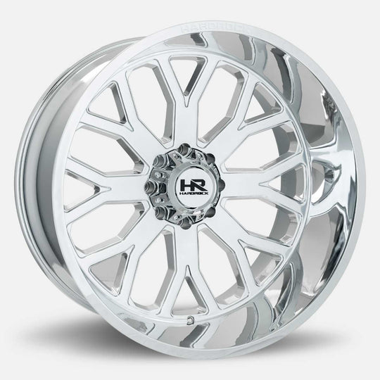 H504-201281144C - Hardrock H504 20X12 8X165.1 -44mm Chrome - Hardrock Wheels Canada