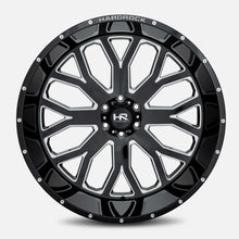 Load image into Gallery viewer, H504-261470176BM - Hardrock H504 26X14 8X170 -76mm Gloss Black Milled - Hardrock Wheels Canada