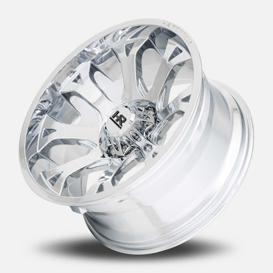 H505-261470176C - Hardrock Bloodshot Xposed 26x14 8x170 ET -76MM Chrome - Hardrock Wheels Canada