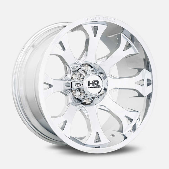 H505-241483176C - Hardrock H505 24X14 6X139.7 -76mm Chrome - Hardrock Wheels Canada