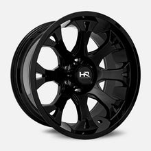 Charger l'image dans la galerie, H505-201285144GB - Hardrock H505 20X12 5X139.7 -44mm Gloss Black - Hardrock Wheels Canada