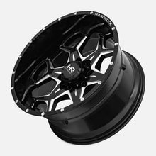Load image into Gallery viewer, H507-201036119BM - Hardrock H507 20X10 6X135 -19mm Gloss Black Milled - Hardrock Wheels Canada