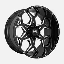 Load image into Gallery viewer, H507-241236151BM - Hardrock Reckless Xposed 24X12 6X135 -51mm Gloss Black Milled - Hardrock Wheels Canada