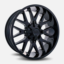Load image into Gallery viewer, H700-209037000GB - Hardrock Affliction 20X9 6X135 / 6X139.7 0mm Gloss Black - Hardrock Wheels Canada