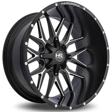 Load image into Gallery viewer, H700-209097018BM - Hardrock Affliction 20X9 5X150 / 5X139.7 18mm Satin Black Milled - Hardrock Wheels Canada