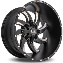 Load image into Gallery viewer, H701-201237144GBM - Hardrock H701 20X12 6X135 / 6X139.7 -44mm Gloss Black Milled - Hardrock Wheels Canada