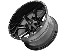 Load image into Gallery viewer, H703-201237144GBM - Hardrock H703 20X12 6X135 / 6X139.7 -44mm Gloss Black Milled - Hardrock Wheels Canada