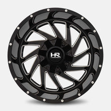 Load image into Gallery viewer, H704-209081000GBM - Hardrock Crusher 20x9.0 8x165.1 ET 0MM Gloss Black Milled - Hardrock Wheels Canada