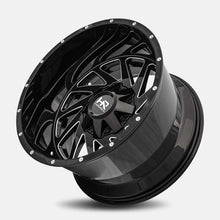 Load image into Gallery viewer, H704-209097000GBM - Hardrock H704 20X9 5X139.7 / 5X150 0mm Gloss Black Milled - Hardrock Wheels Canada