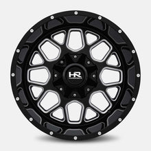 Load image into Gallery viewer, H705-201237144GBM - Hardrock Gunner 20X12 6X135 / 6X139.7 -44mm Gloss Black Milled - Hardrock Wheels Canada