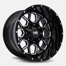 Load image into Gallery viewer, H705-201281044GBM - Hardrock Gunner 20X12 8X165.1 -44mm Gloss Black Milled - Hardrock Wheels Canada