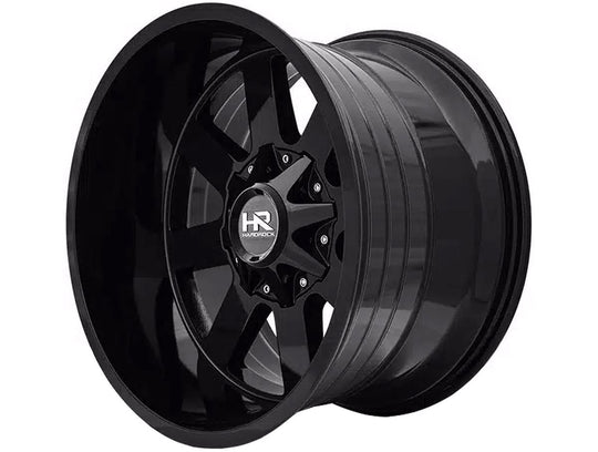 H706-201237144GB - Hardrock H706 20X12 6X135 / 6X139.7 -44mm Gloss Black - Hardrock Wheels Canada