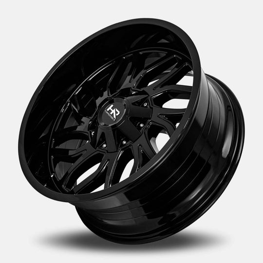 H707-201052119GB - Hardrock H707 20X10 5X139.7 / 5X127 -19mm Gloss Black - Hardrock Wheels Canada