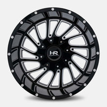Charger l'image dans la galerie, H708-201281151GBM - Hardrock H708 20X12 8X165.1 -51mm Gloss Black Milled - Hardrock Wheels Canada