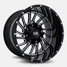Charger l'image dans la galerie, H708-221070125GBM - Hardrock H708 22X10 8X170 -25mm Gloss Black Milled - Hardrock Wheels Canada