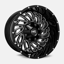 Load image into Gallery viewer, H710-201270151GBM - Hardrock H710 20X12 8X170 -51mm Gloss Black Milled - Hardrock Wheels Canada