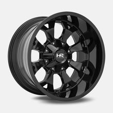 Load image into Gallery viewer, H711-221037125GB - Hardrock H711 22X10 6X139.7 / 6X135 -25mm Gloss Black - Hardrock Wheels Canada