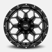 Load image into Gallery viewer, H712-201237151GBM - Hardrock H712 20X12 6X139.7 / 6X135 -51mm Gloss Black Milled - Hardrock Wheels Canada