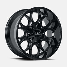 Charger l'image dans la galerie, H713-209070020GB - Hardrock H713 Horseshoe 20X9 8X170 20mm Gloss Black - Hardrock Wheels Canada