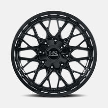 Load image into Gallery viewer, H714-209052000GB - Hardrock H714 Bomber 20X9 5X127 / 5X139.7 mm Gloss Black - Hardrock Wheels Canada