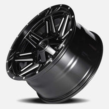 Charger l'image dans la galerie, H715-209081000GBM - Hardrock H715 Warrior 20X9 8X165.1 mm Gloss Black Milled - Hardrock Wheels Canada
