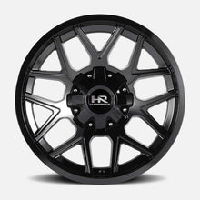 Charger l'image dans la galerie, H716-209081000GB - Hardrock H716 Rugged 20X9 8X165.1 mm Gloss Black - Hardrock Wheels Canada