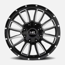 Load image into Gallery viewer, H717-209070020GBM - Hardrock H717 Tactical 20X9 8X170 20mm Gloss Black Milled - Hardrock Wheels Canada