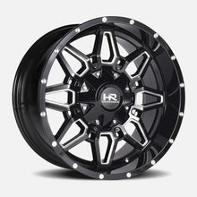 Charger l'image dans la galerie, H718-209070020GBM - Hardrock H718 Striker 20X9 8X170 20mm Gloss Black Milled - Hardrock Wheels Canada