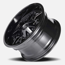 Charger l'image dans la galerie, H718-221081125GB - Hardrock H718 Striker 22X10 8X165.1 -25mm Gloss Black - Hardrock Wheels Canada