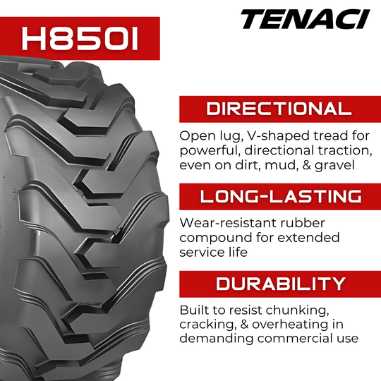 TEN1885010-H8501 18X8.50-10 8PR Tenaci Journey H8501 Industrial Tenaci Journey Tires Canada