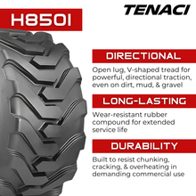 Load image into Gallery viewer, TEN2385012-H8501 23X8.50-12 8PR Tenaci Journey H8501 Industrial Tenaci Journey Tires Canada