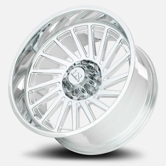 H905-241273151P - Hardrock H905 24X12 5X127 -51mm Polish - Hardrock Wheels Canada