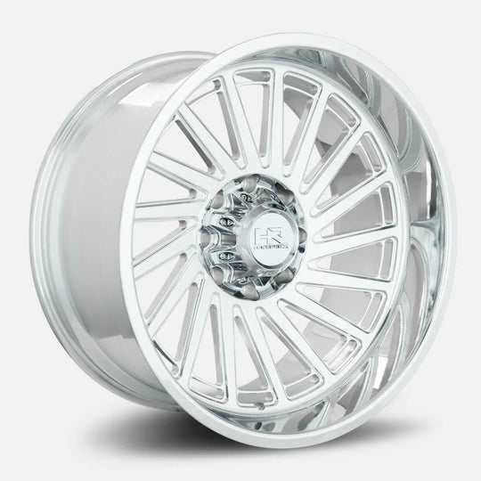 H905-241273151P - Hardrock H905 24X12 5X127 -51mm Polish - Hardrock Wheels Canada