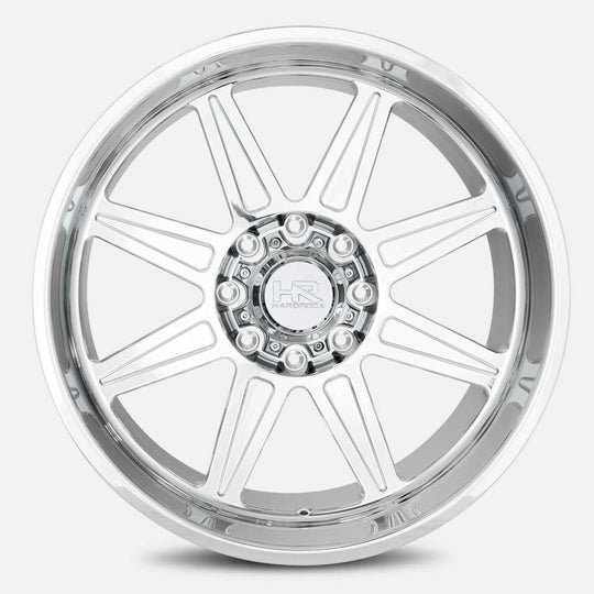 H906-241270151P - Hardrock H906 24X12 8X170 -51mm Polished - Hardrock Wheels Canada